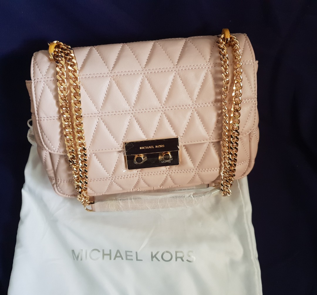 michael kors soft pink purse