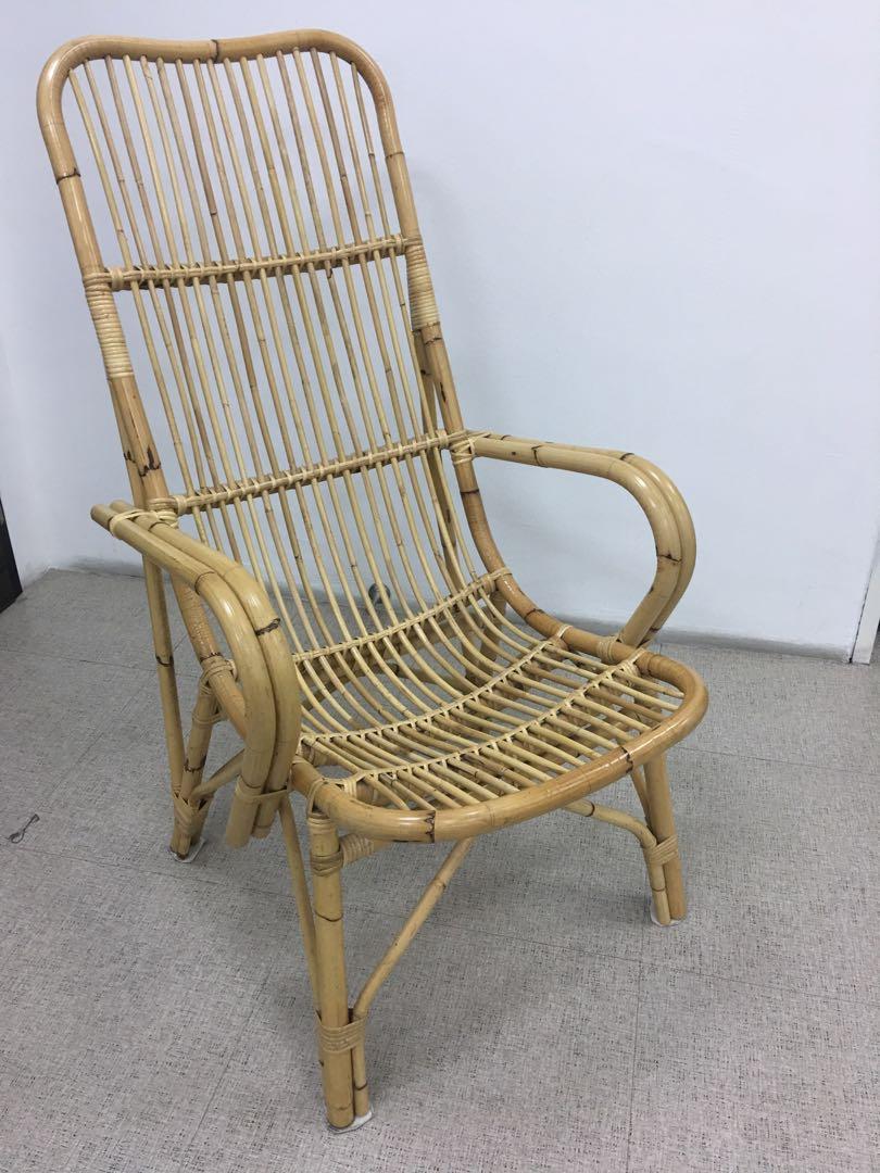 Reclining cane clearance chairs