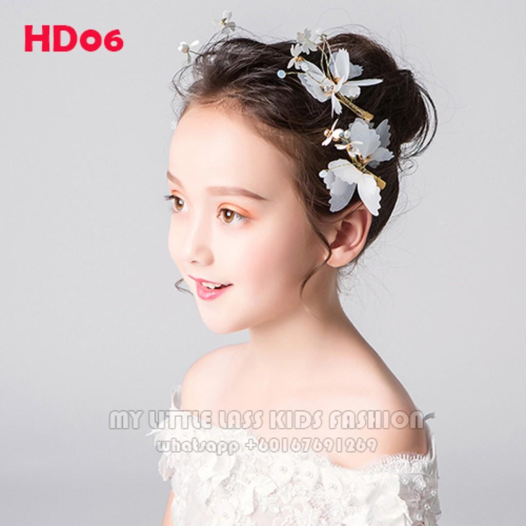 Children Hair Vine Wedding Headdress Pin Hd06 Babies Kids