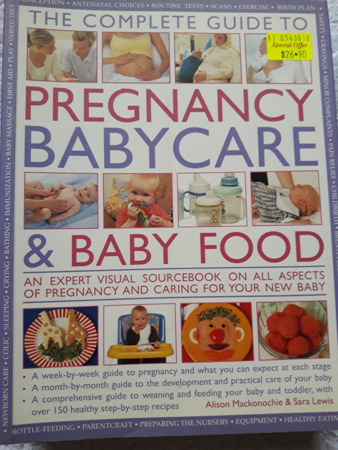 Complete Guide To Pregnancy Babycare And Baby Food Buku Alat Tulis Buku Di Carousell