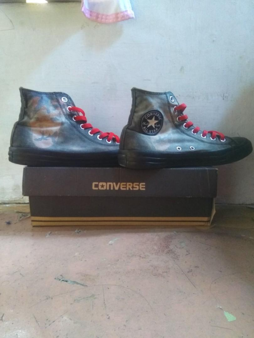 converse andy warhol face print