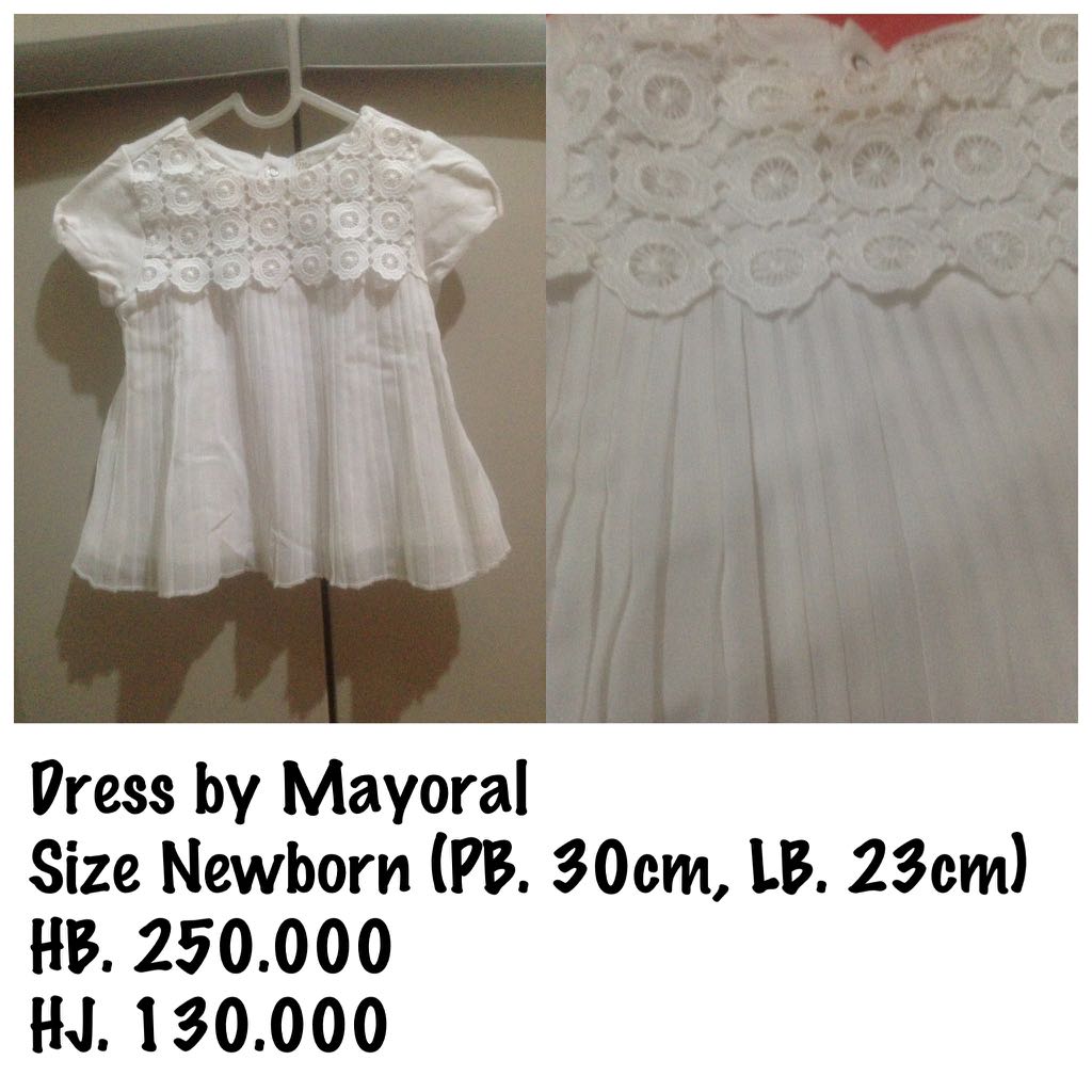Dress Baby By Mayoral Bayi Anak Baju Bayi Di Carousell