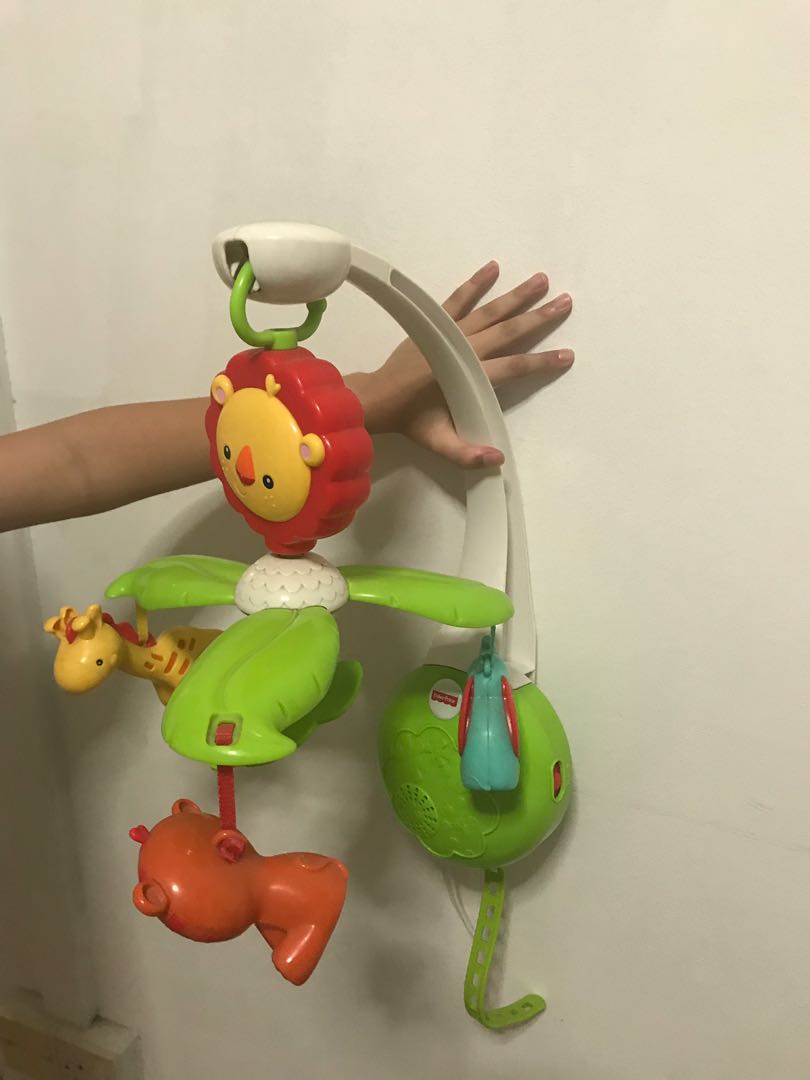 fisher price musical cot mobile
