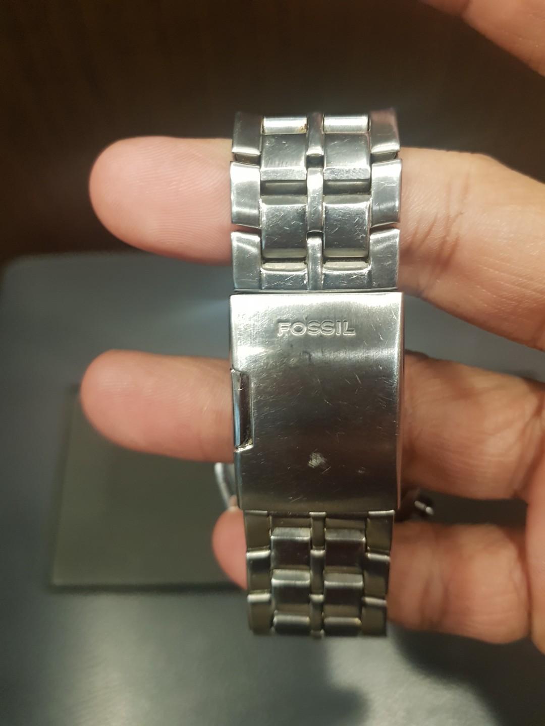 Fossil Men Blue Watch CH2489 Chronograph Original Men s Fashion Watches Accessories Watches on Carousell