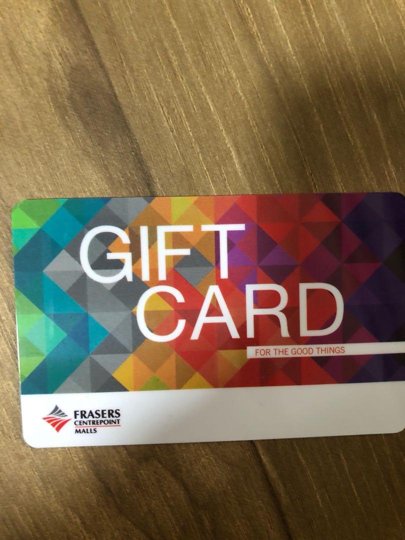 Fraser Gift Card 200, Tickets & Vouchers, Vouchers on Carousell