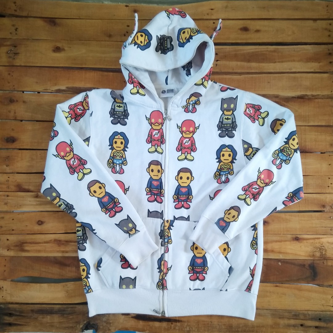 Bape x clearance dc comics hoodie