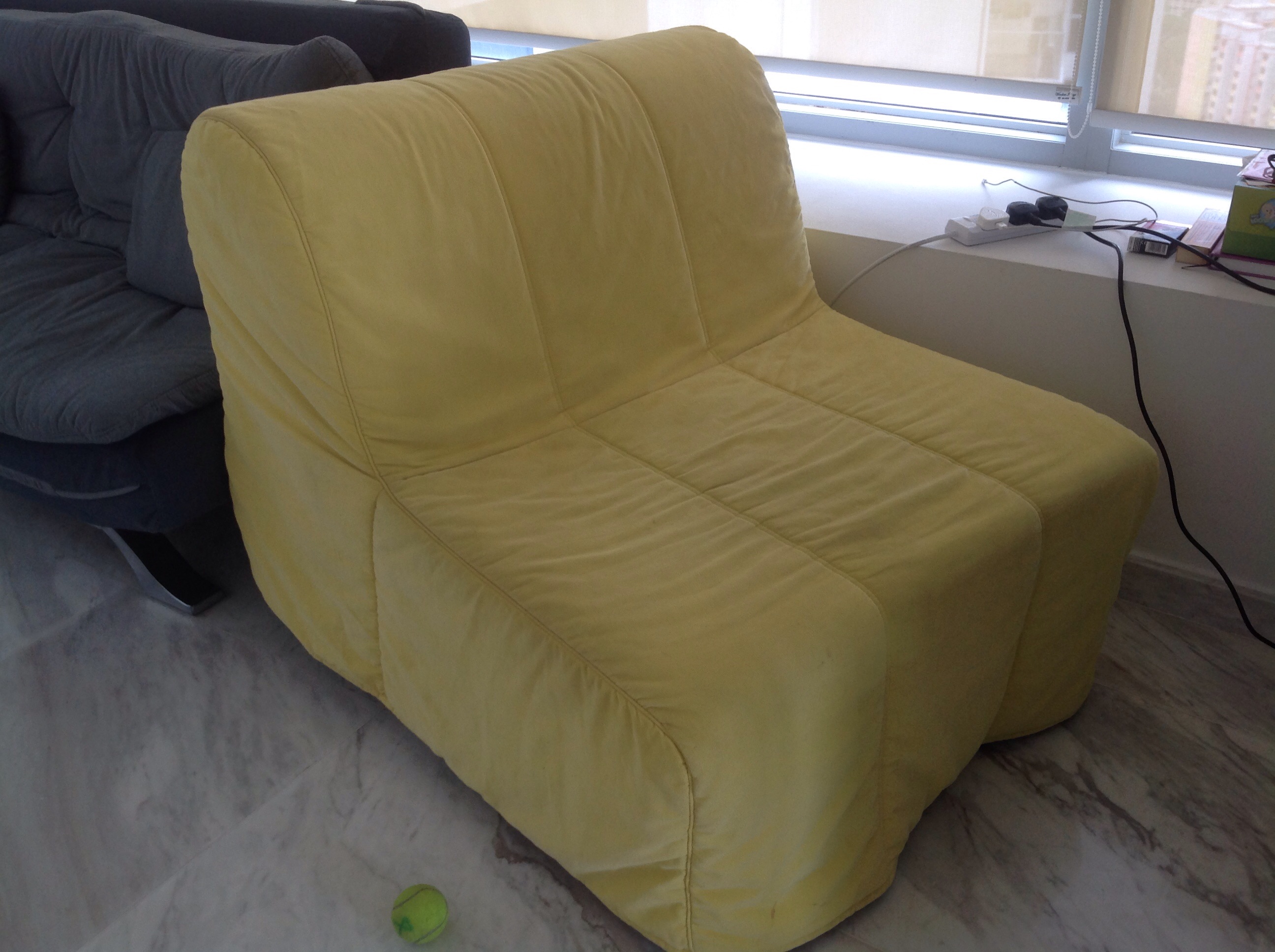 Ikea Chair Bed, Furniture & Home Living, Furniture, Chairs on Carousell