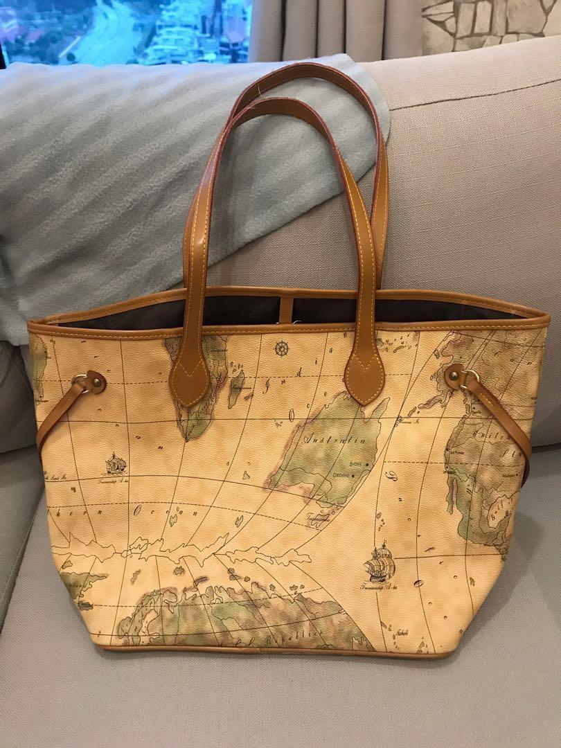 INSPIRED Alviero Martini design Neverfull Large Tote