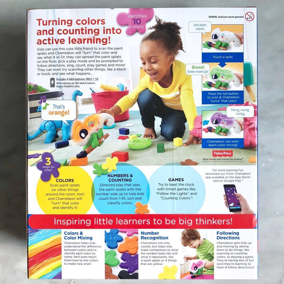 Fisher price color chameleon top