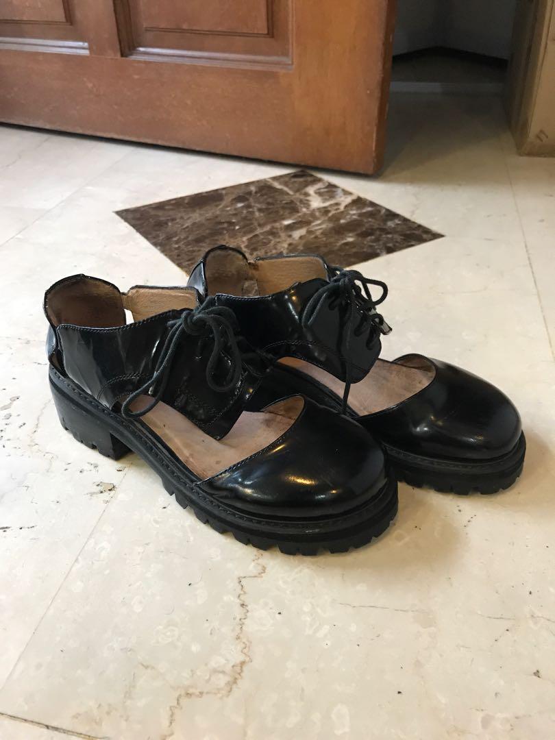 Cutout oxfords sales