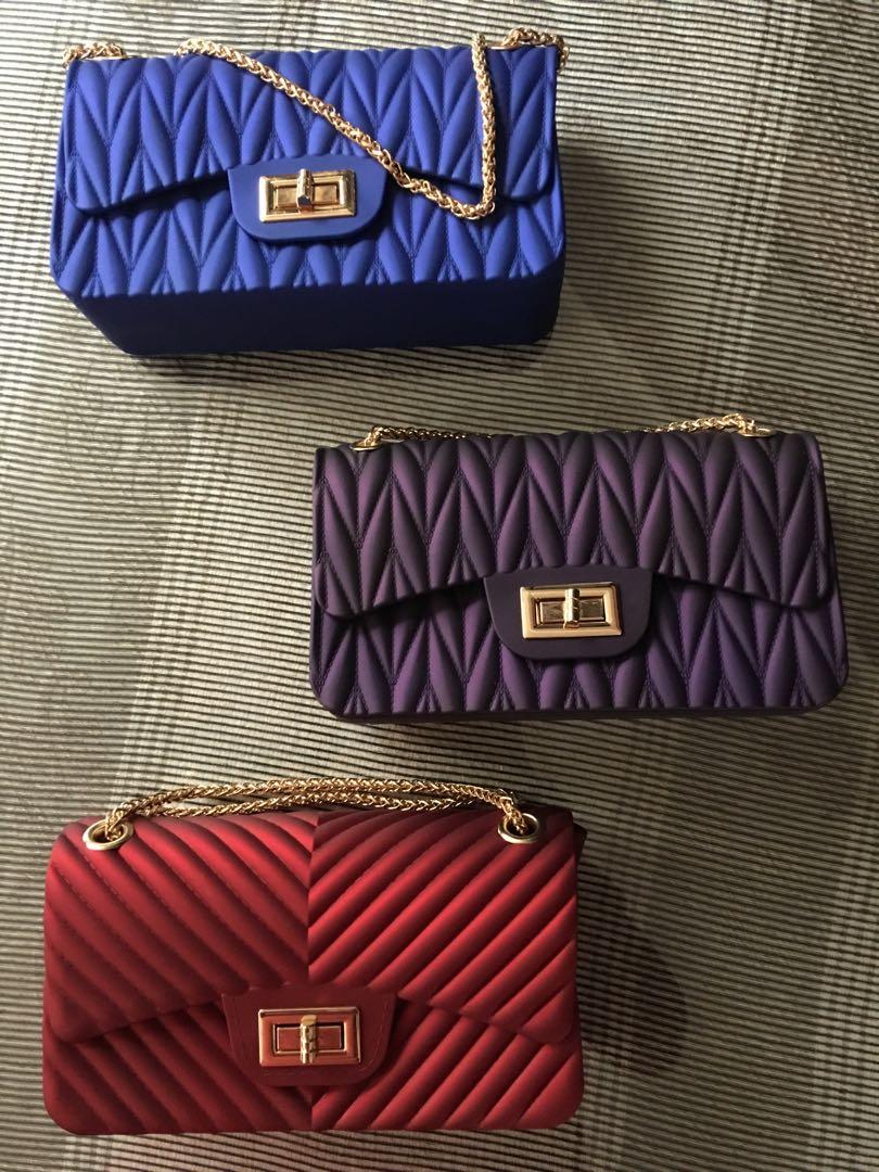 Sling bag jelly matte store