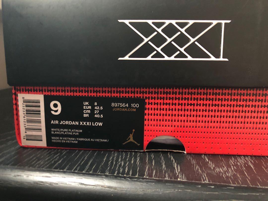 Jordan 31 Low Pure Platinum Entertainment K Wave On Carousell