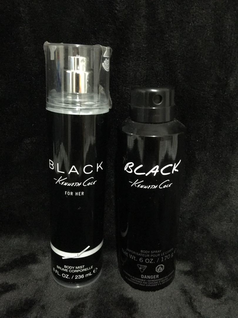 Kenneth cole black men's body 2025 spray