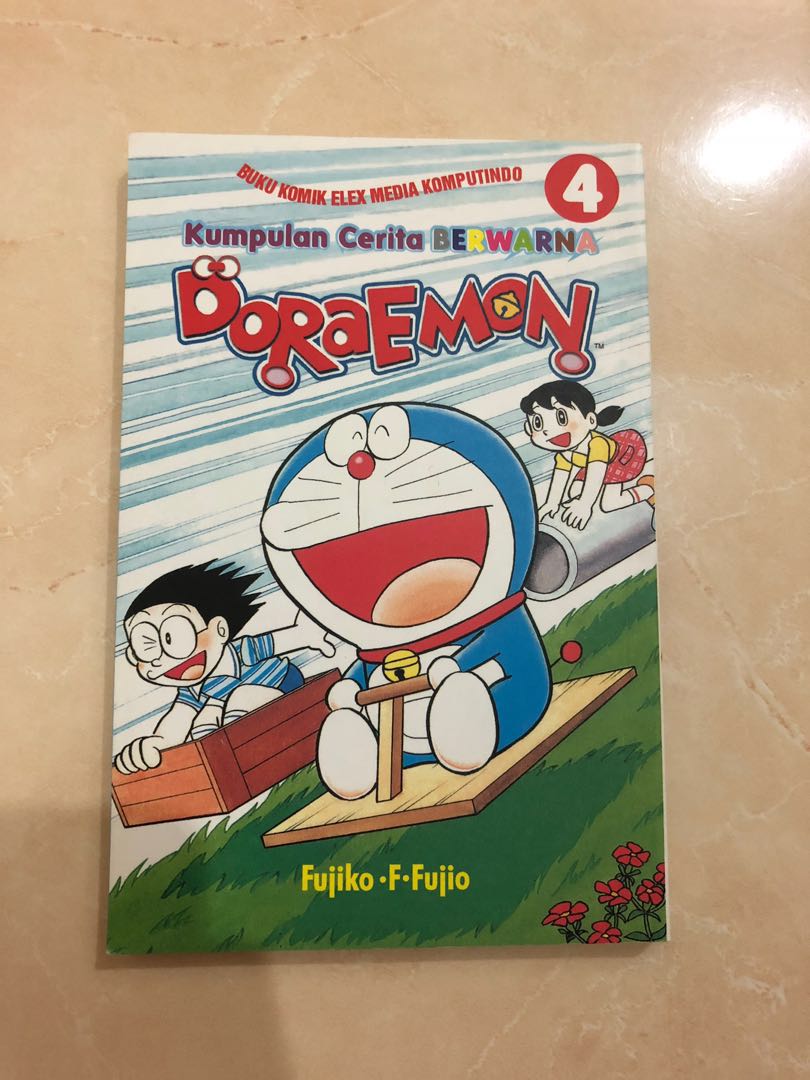 Komik Doraemon Berwarna 4 Books Stationery Childrens Books On