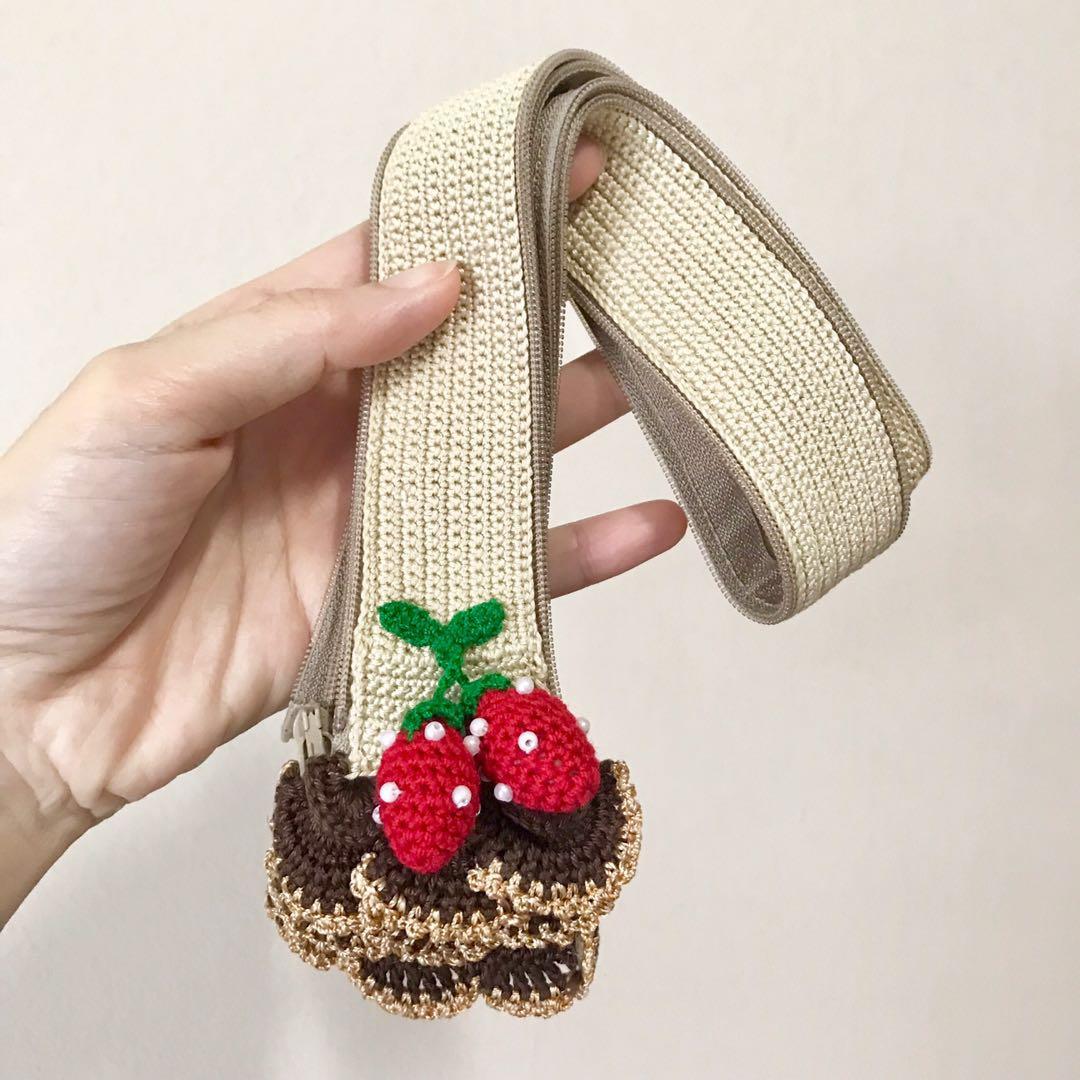 LV Neverfull Quality 🎀Hand-Knitted🎀 Handle Cover For LV Louis