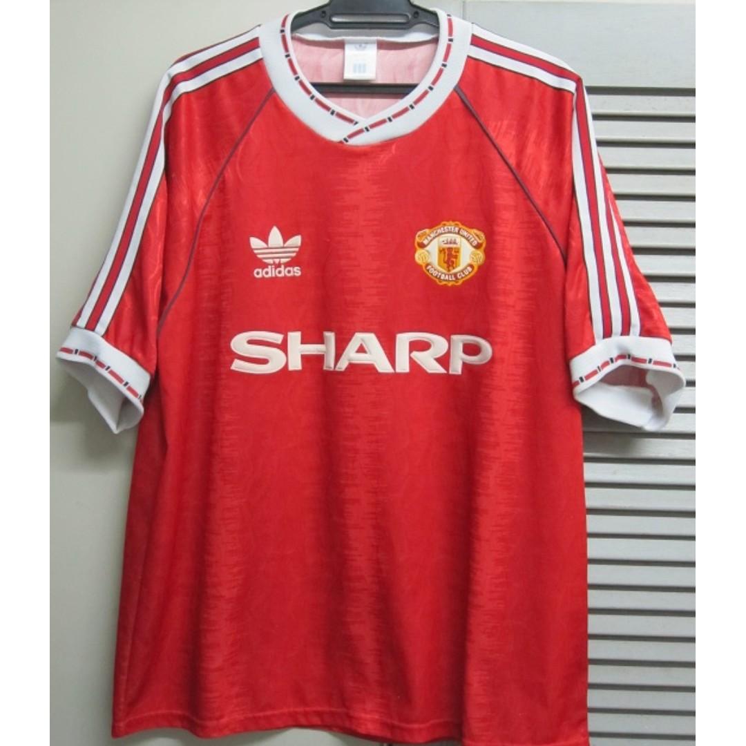 manchester united 1990 jersey