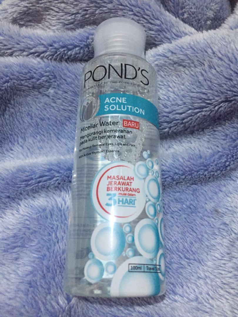 ponds micellar water acne solution