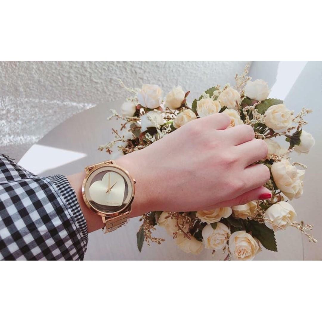 Michael kors jaryn heart watch deals