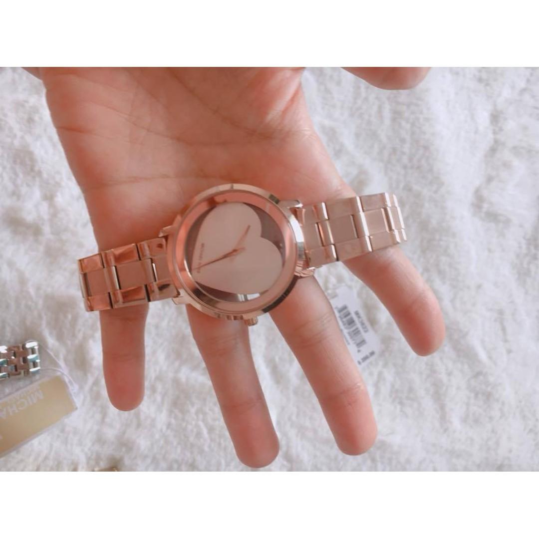 Michael kors clearance jaryn heart watch