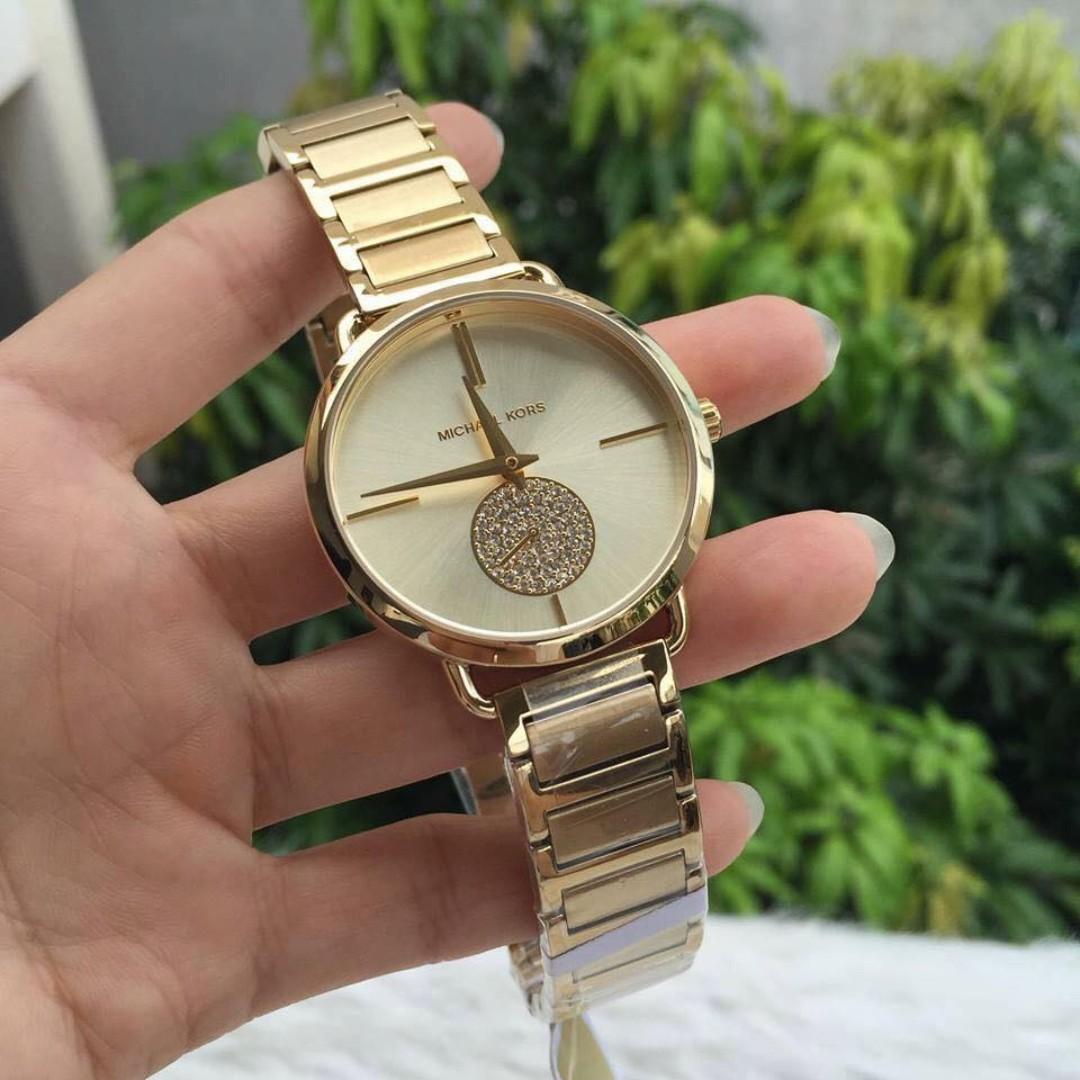 Michael Kors Portia Gold tone Women s Watch MK3639