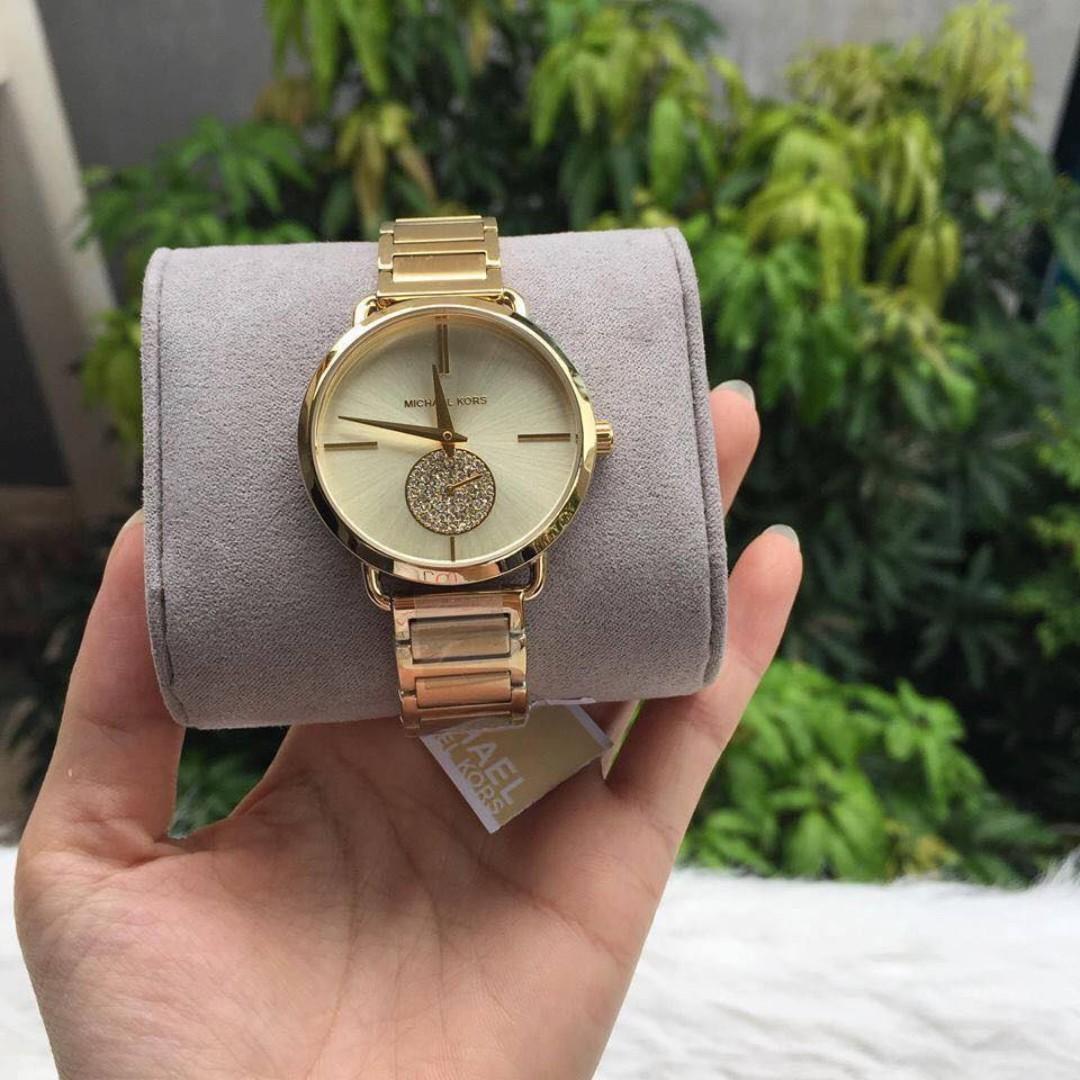 Mk portia gold top
