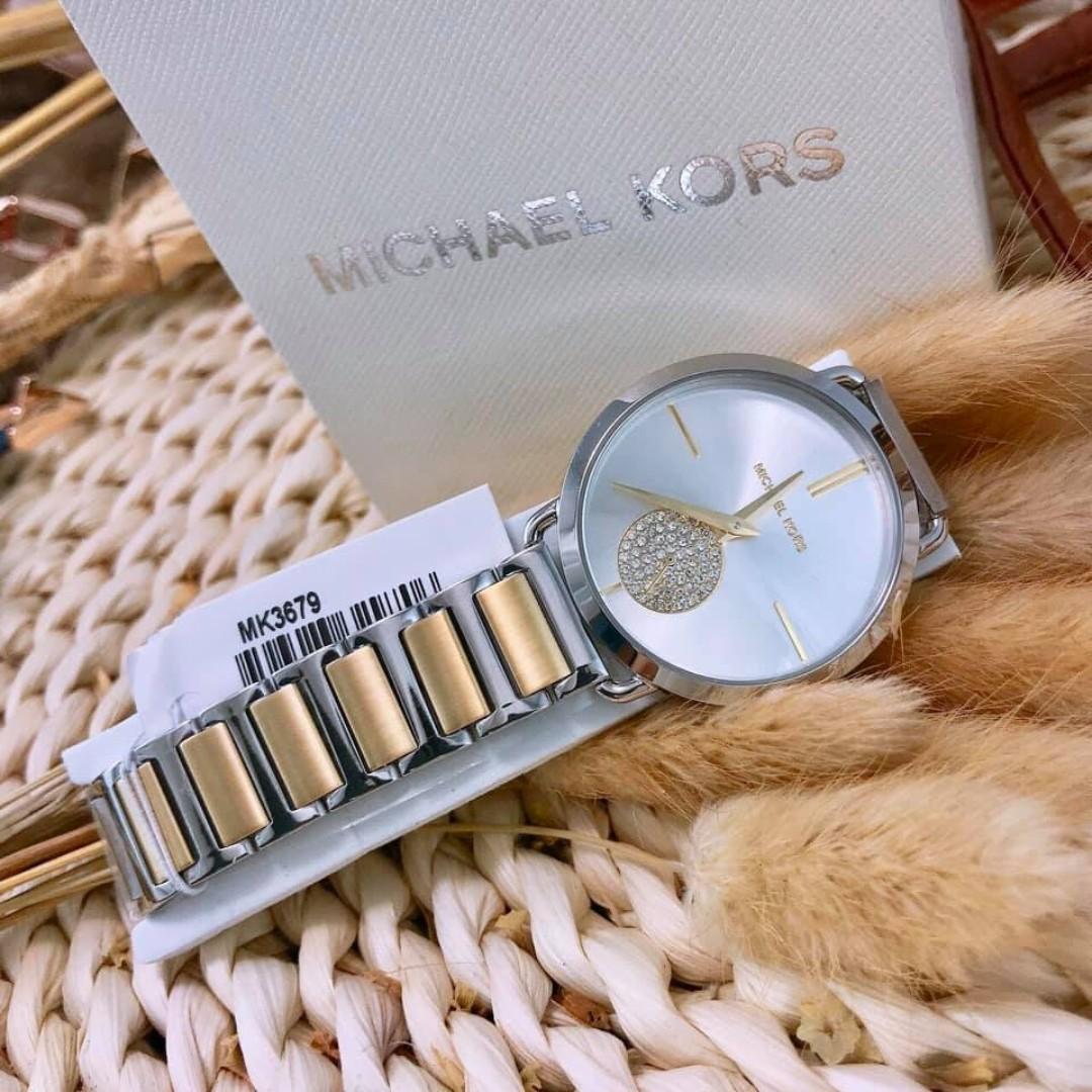 Michael Kors Portia Silver Dial Women s Watch MK3679 Women s