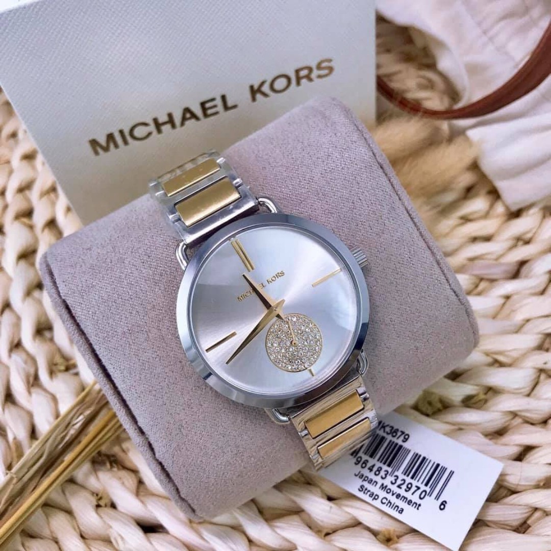Michael kors portia silver discount