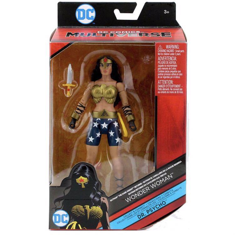 Misb Dc Comics Multiverse Batman The Dark Knight Returns Wonder Woman Dr Psycho Cnc Toys Games Bricks Figurines On Carousell