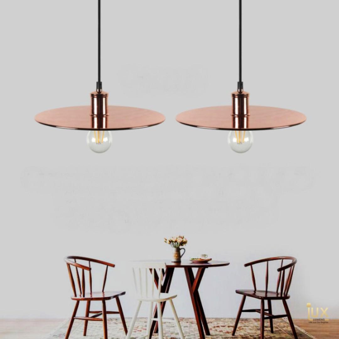 Modern Rose Gold Pendant Light Iii Furniture Home Decor