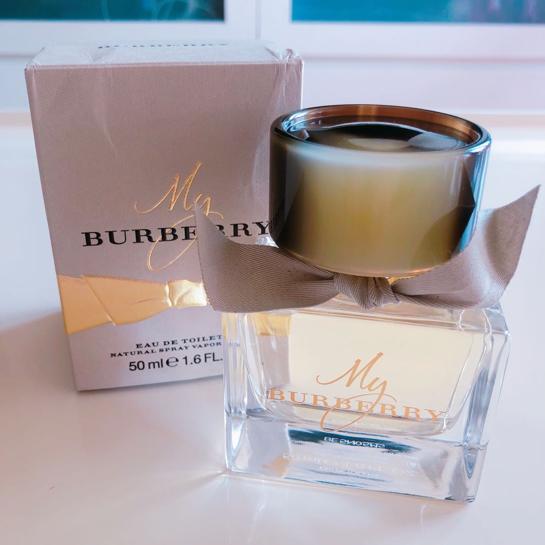 My Burberry Perfume 50ml Christmas gift idea Beauty Personal Care Fragrance Deodorants on Carousell