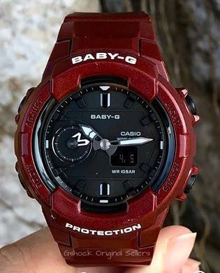 g shock maroon