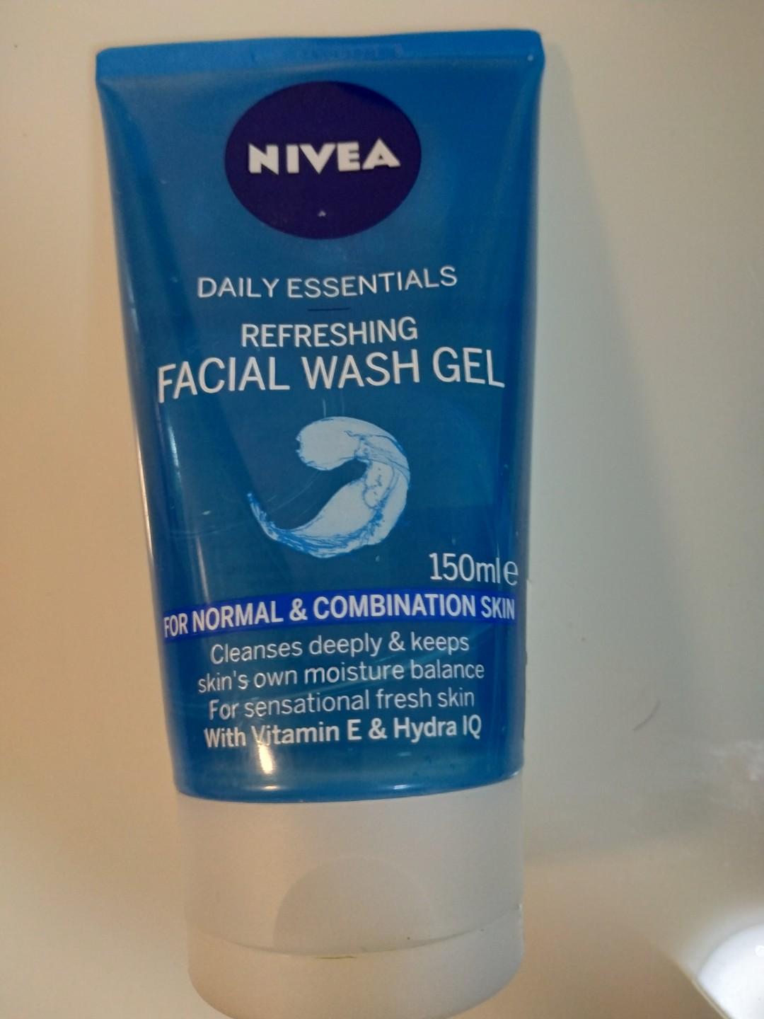nivea daily face wash