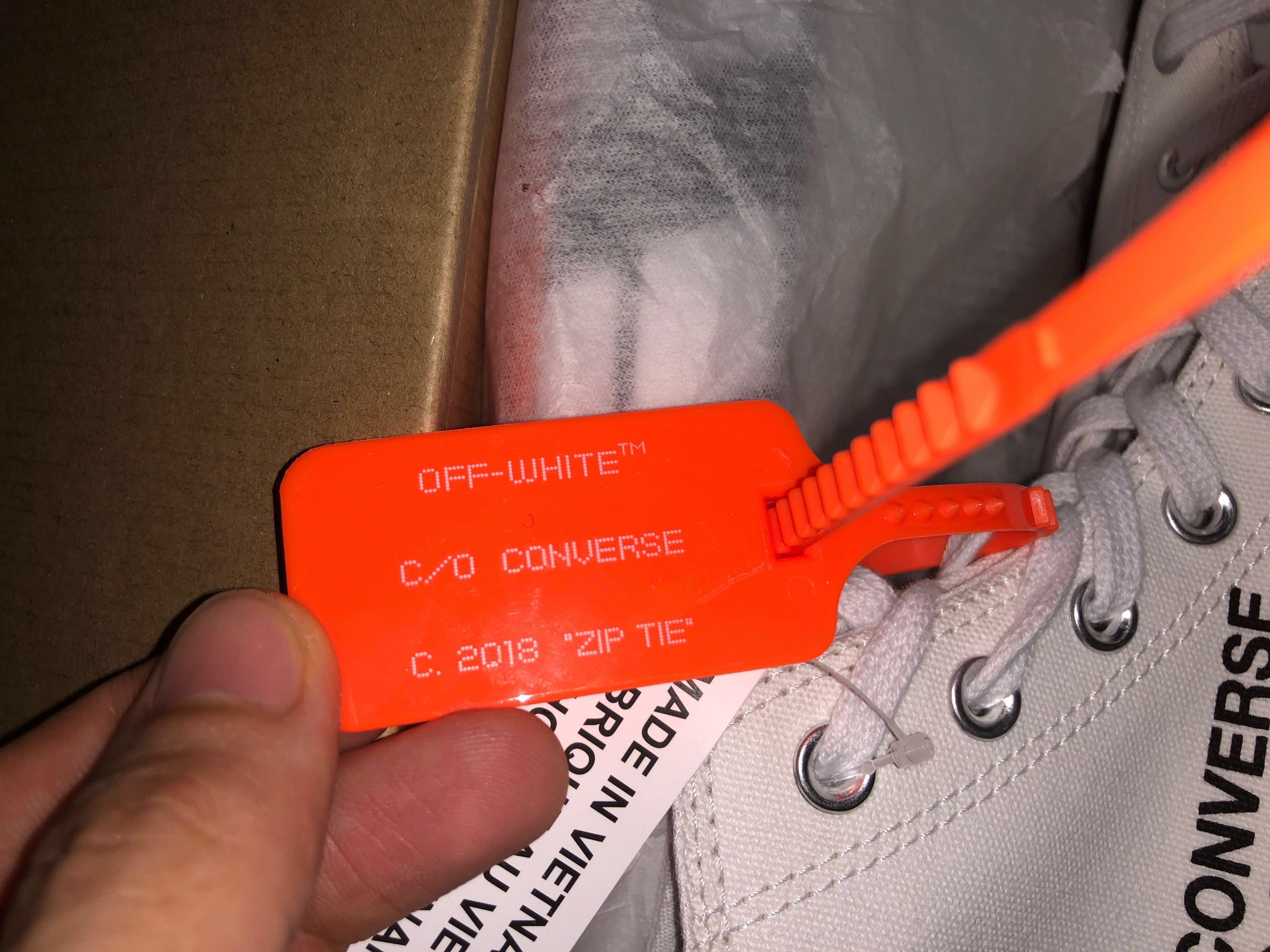 off white zip tie converse