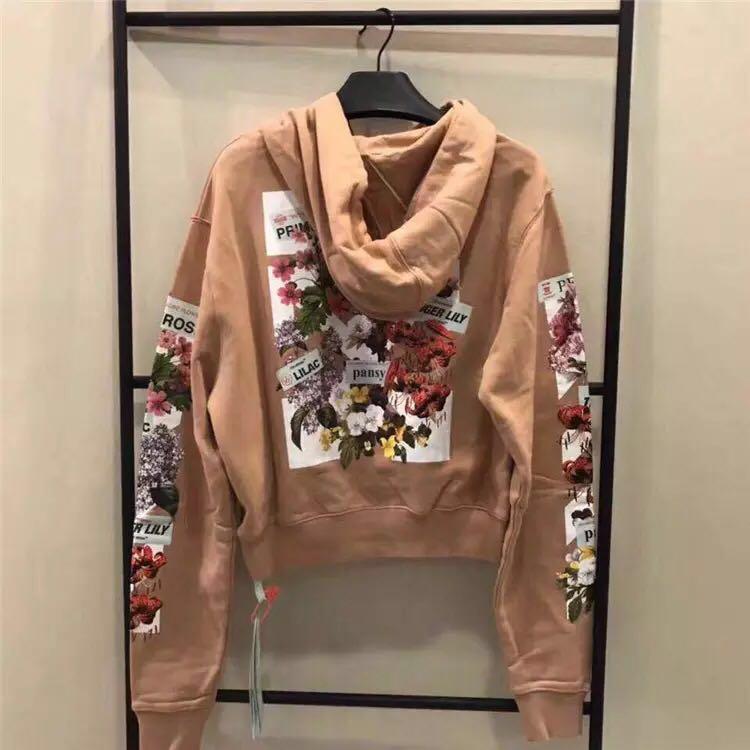 off white flower shop hoodie