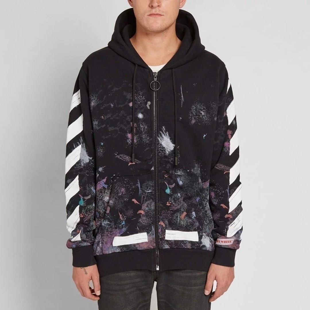 Galaxy hoodie zipper hotsell