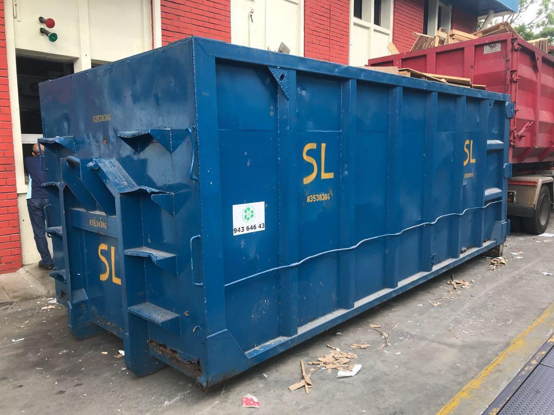 Otc Bin Recycle Scrap Disposal Shredding Destruction Services Home Services Movers Delivery On Carousell