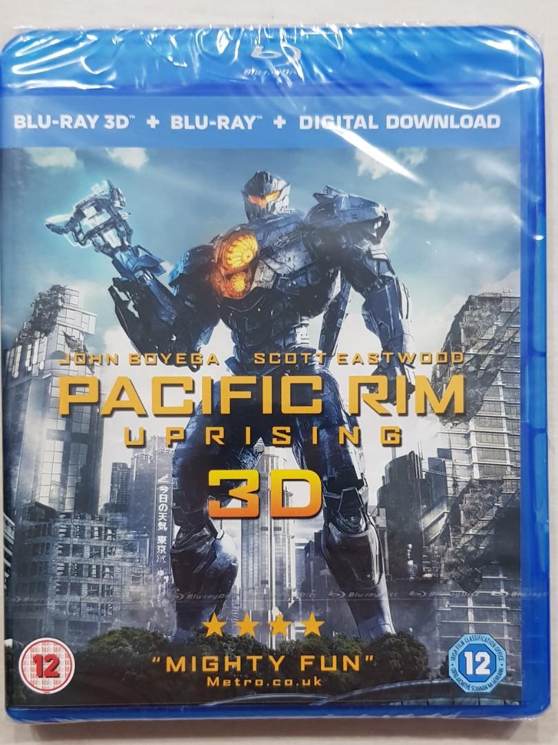 Pacific Rim Uprising 3d Bluray Blu Ray Music Media Cds Dvds