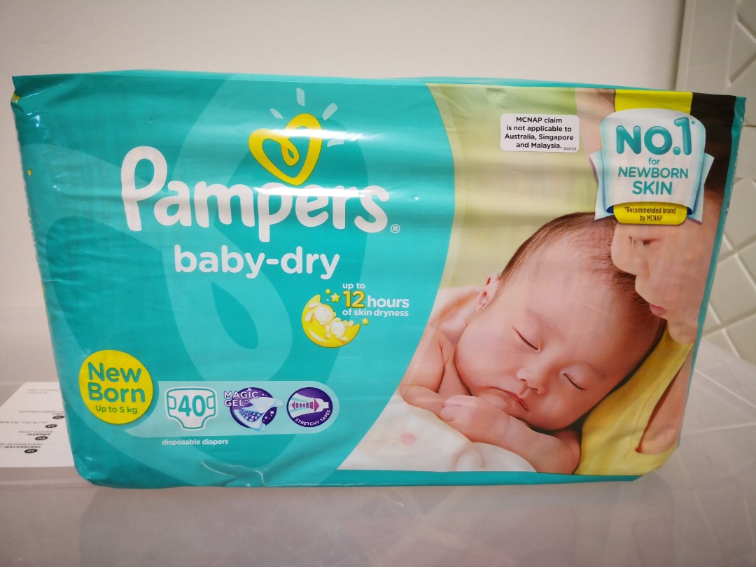 new pampers baby dry 2018