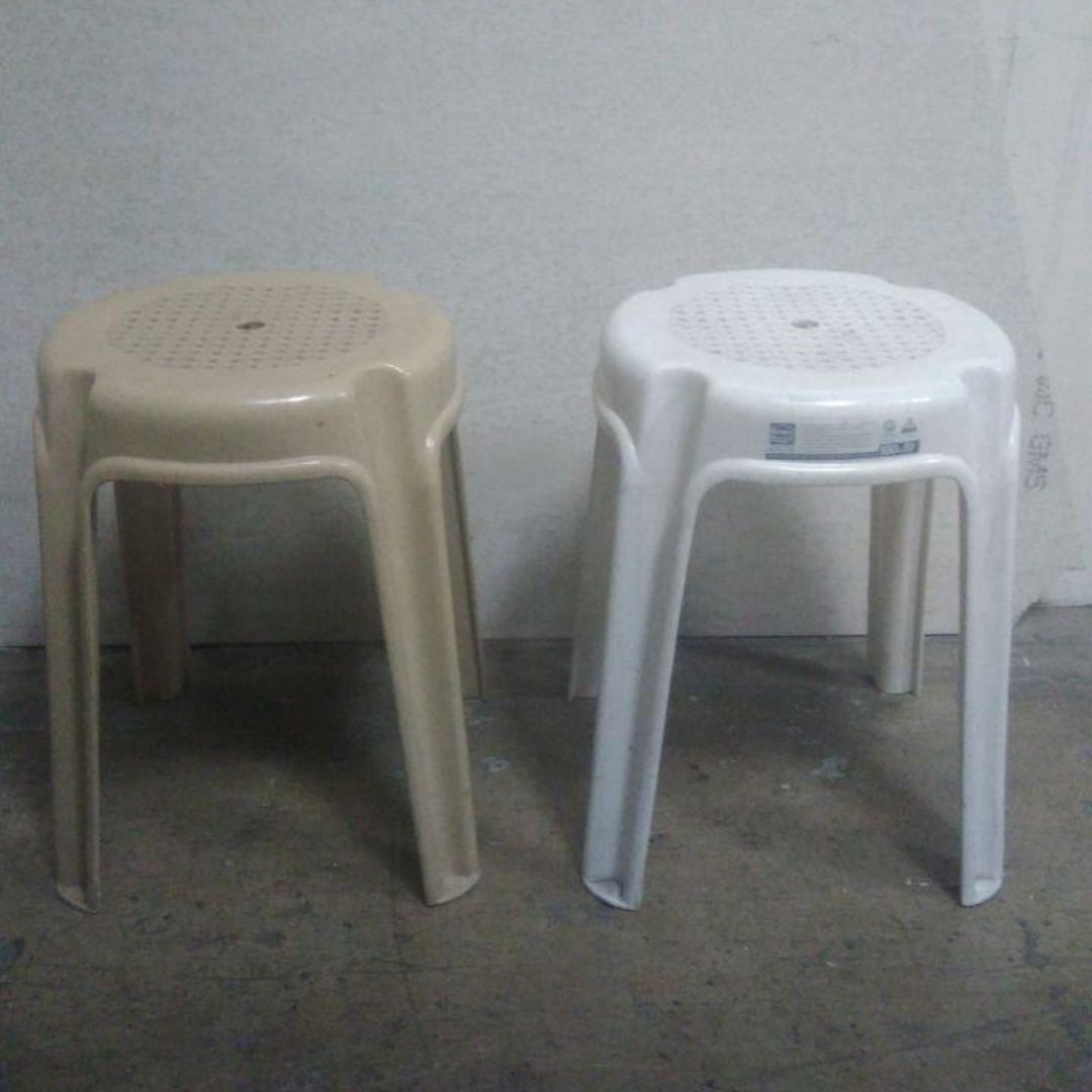 plastic chairs