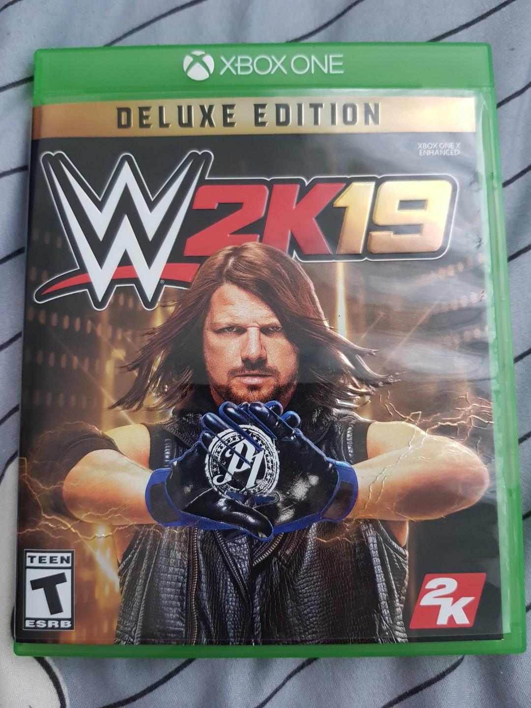 2k19 for xbox 360 on Pre Owned Wwe 2k19 Xbox One Toys Games Video Gaming Video Games On Carousell