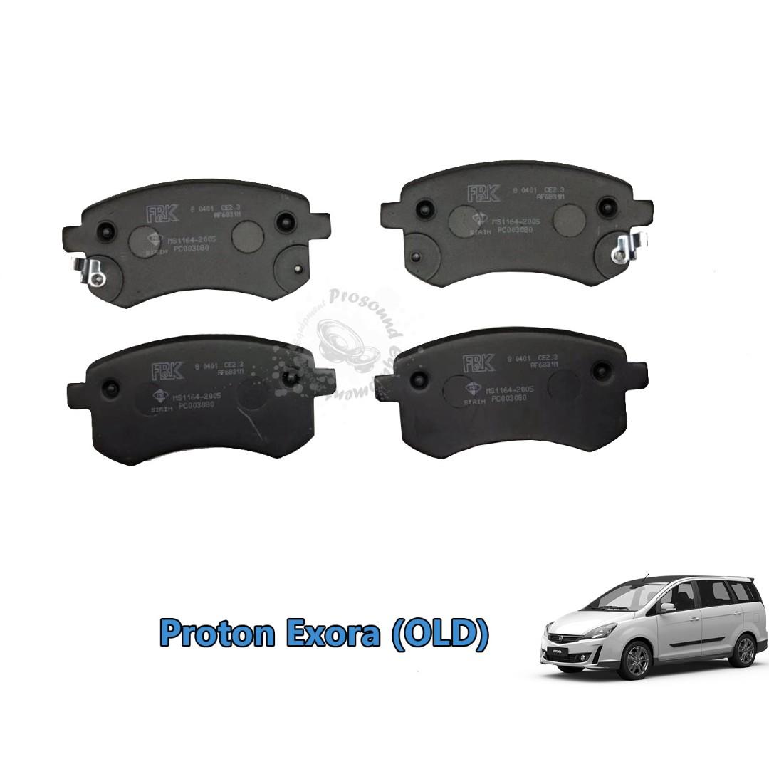 PROTON EXORA OLD FRONT BRAKE PAD (AF6831M), Auto Accessories on Carousell