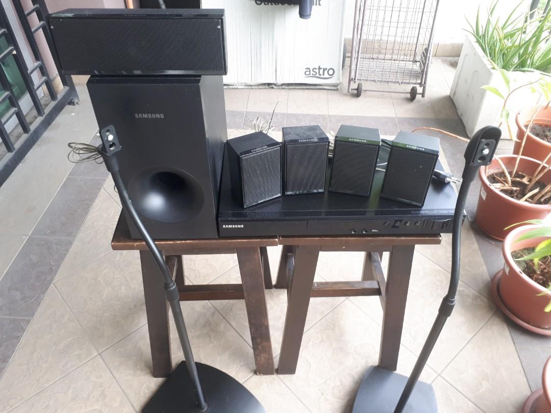 Samsung DVD Home Theatre System Model HTE350K, Audio, Soundbars