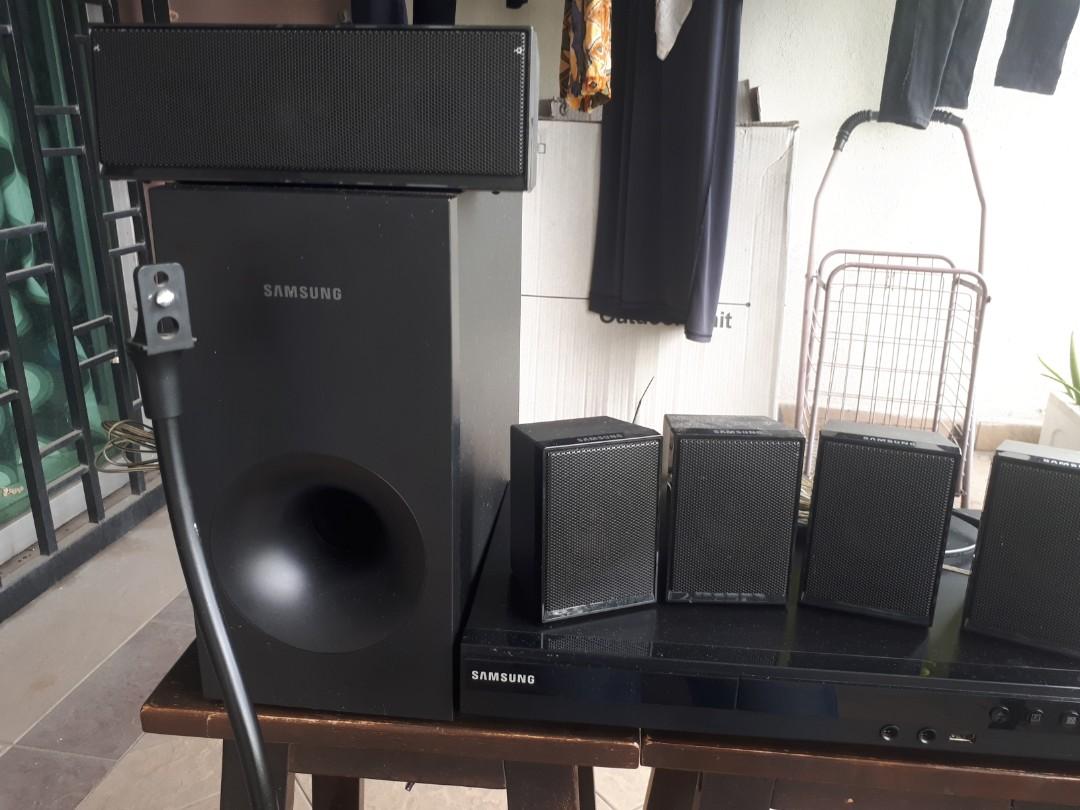 Samsung DVD Home Theatre System Model HTE350K, Audio, Soundbars