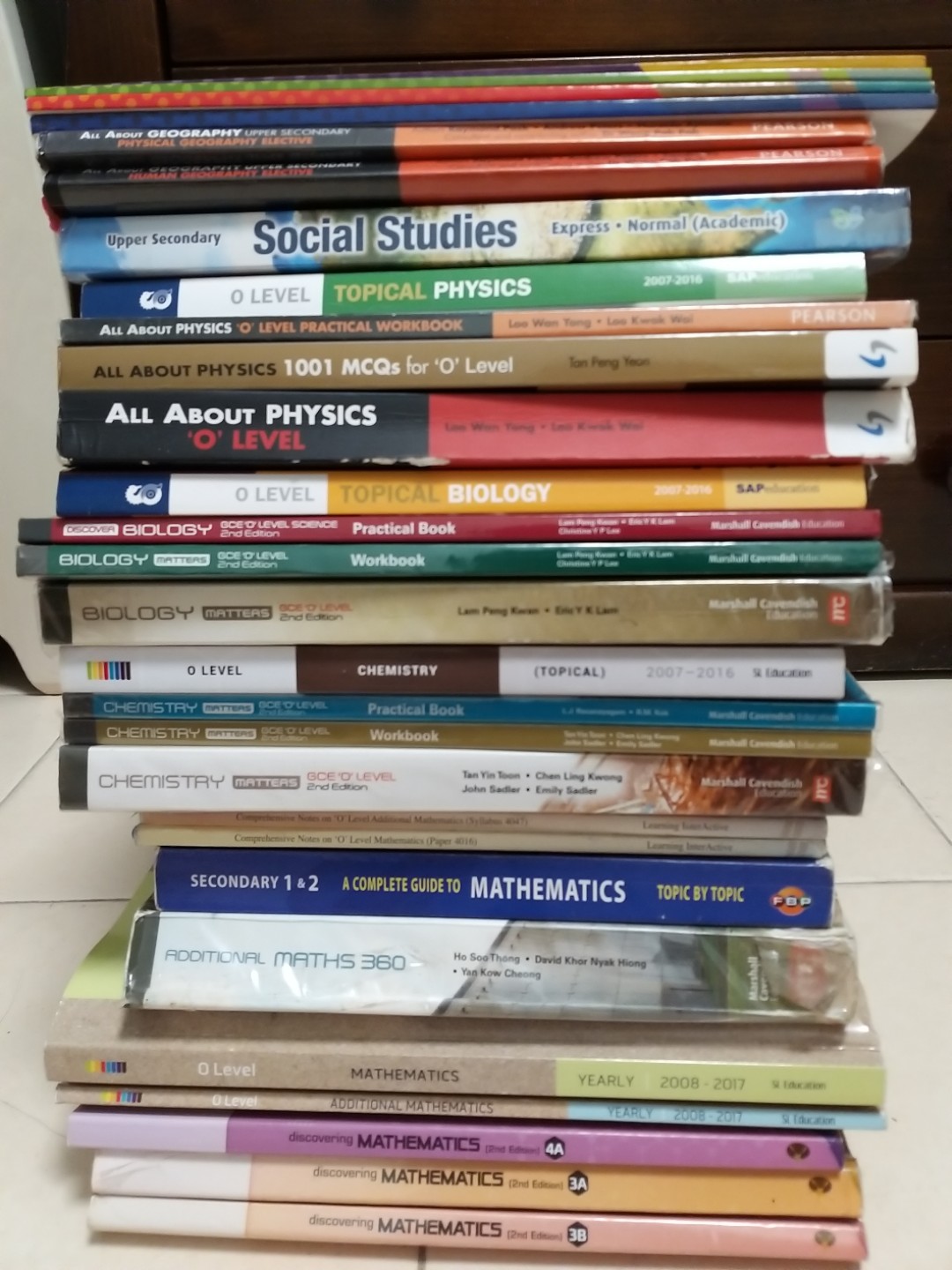 Secondary 4 Textbooks Tys Revision Notes And More Books And Stationery Textbooks Secondary 0257