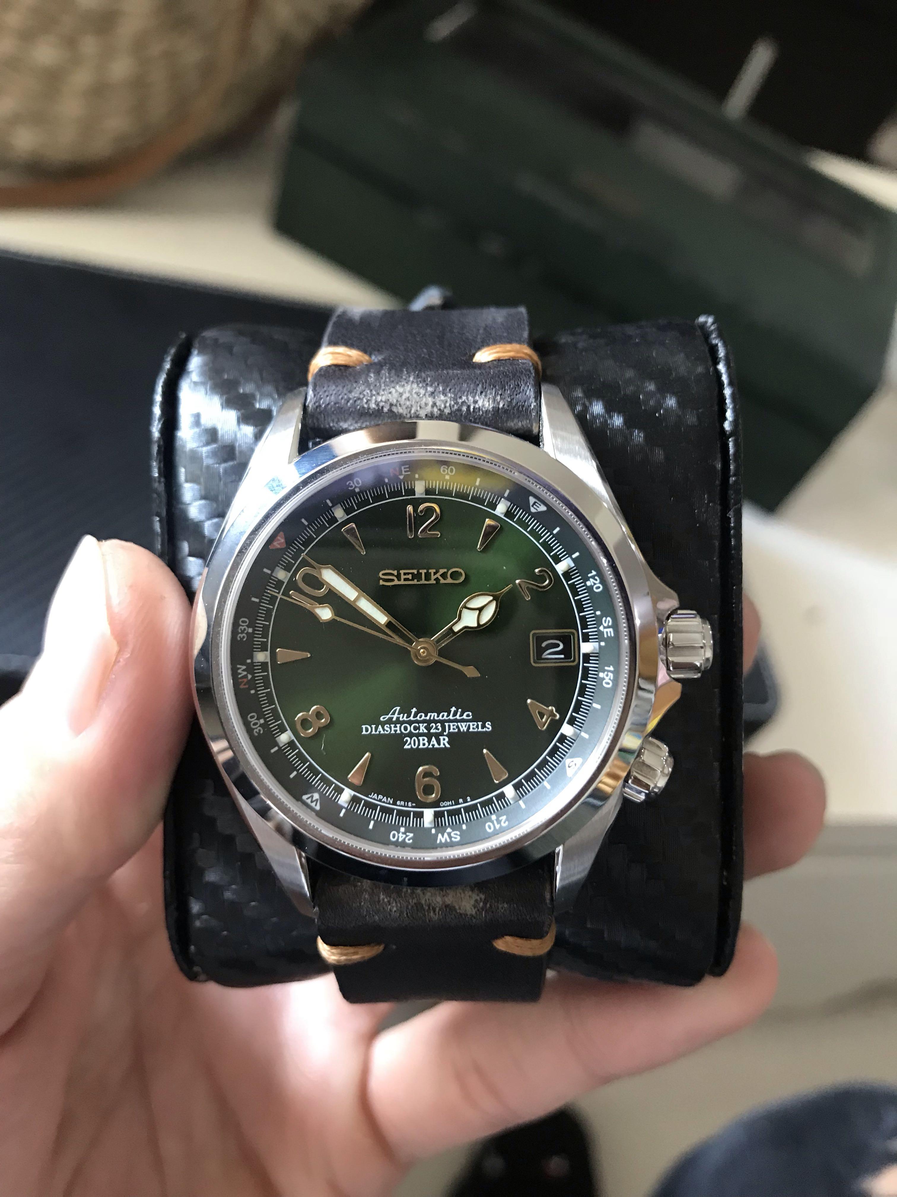 Seiko Alpinist sarb017 JDM, Luxury, Watches on Carousell