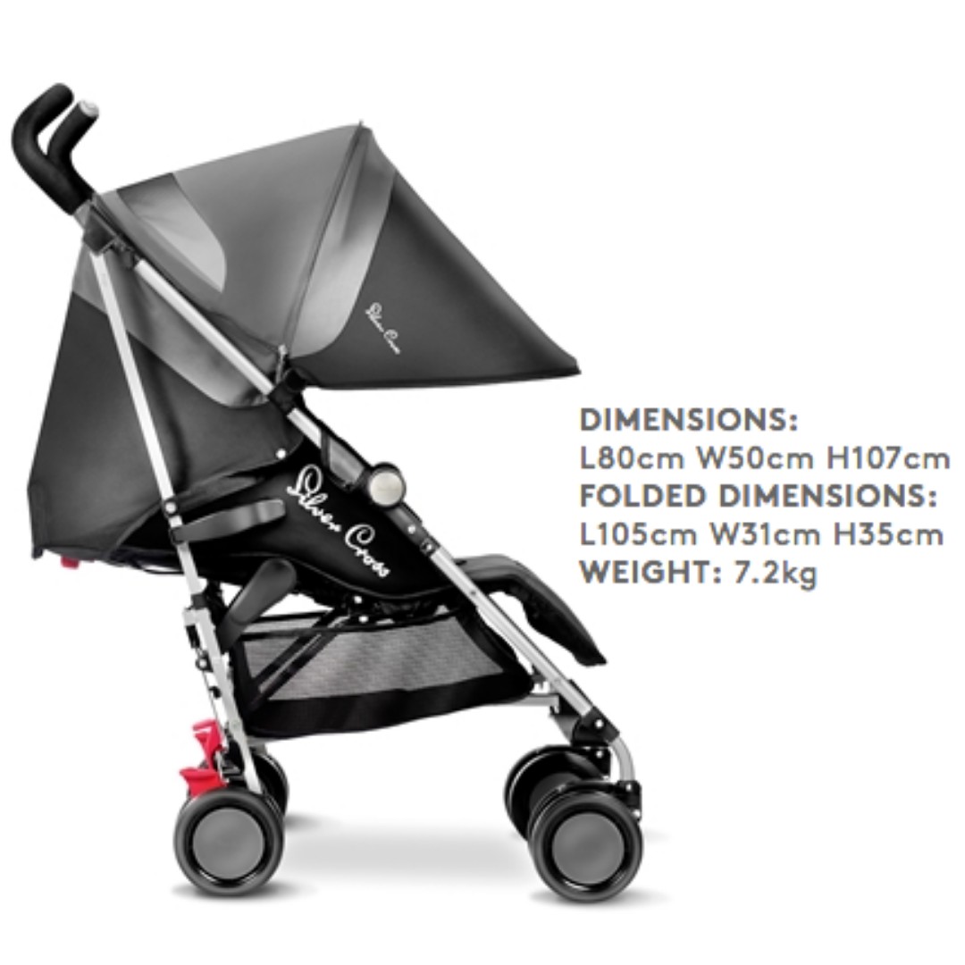 silver cross stroller for sale
