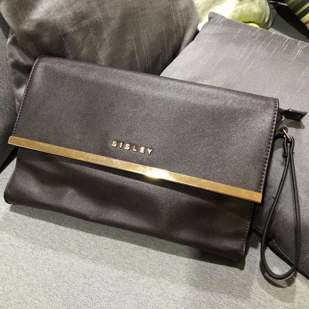 Sisley Clutch bag, Women's Fashion, Bags u0026 Wallets, Clutches on Carousell