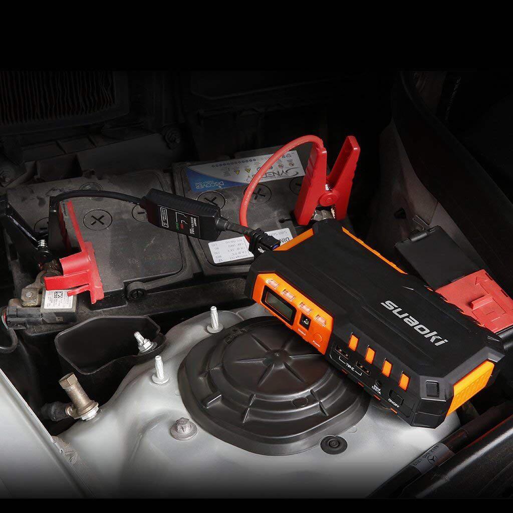 SUAOKI G7 PLUS 600A Peak Portable Car Jump Starter/Jumper Pack 18000mAh