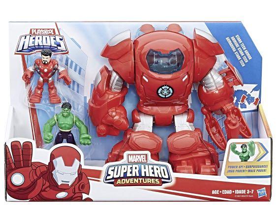 playskool heroes super hero stark tech armour