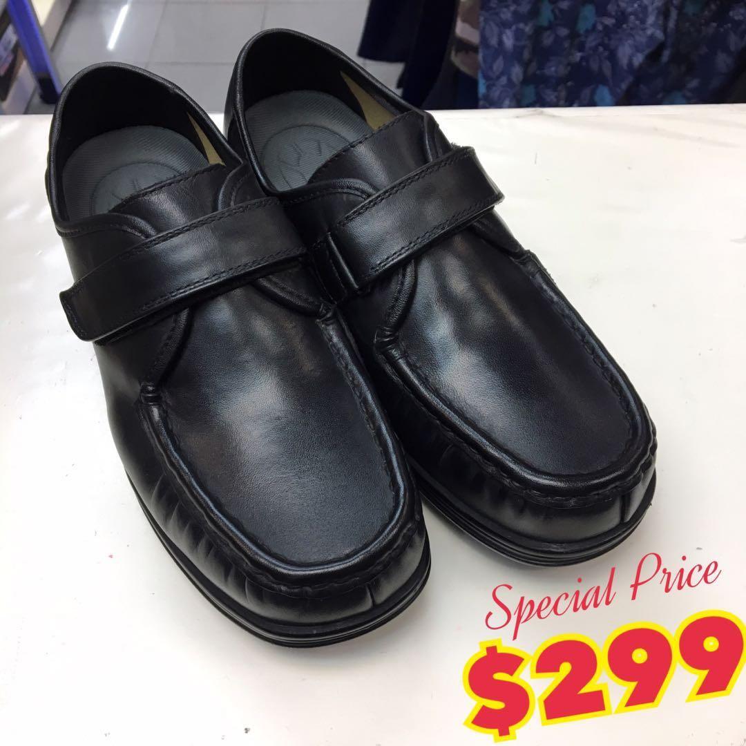 有門市 Tamham 35至42碼女裝真皮開工鞋防油鞋底護士鞋知客鞋大碼女裝鞋黑皮鞋 女裝 鞋 Loafers Carousell